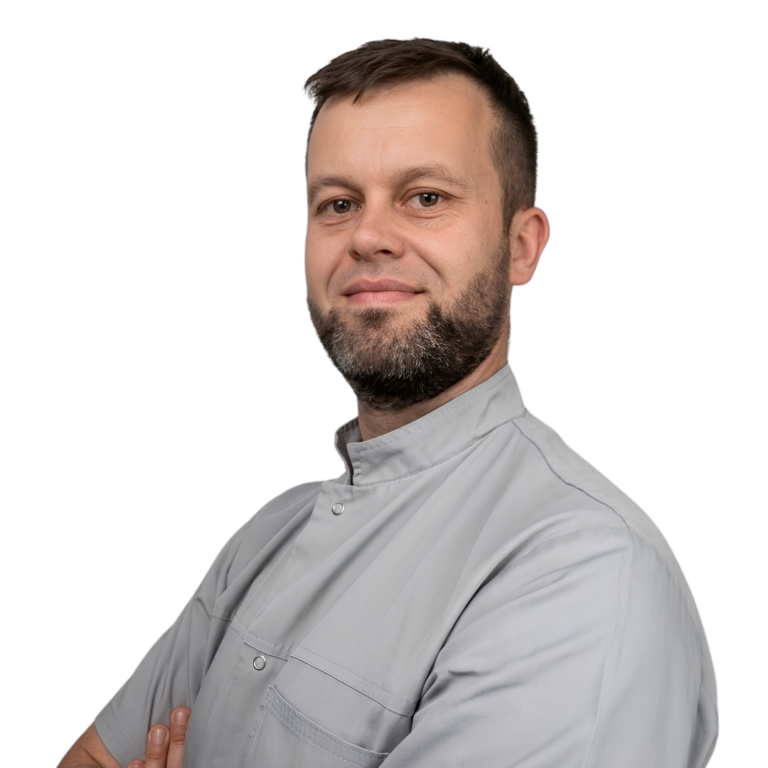 lek. Paweł Bednarek - doświadczony lekarz chorób płuc (Pulmonolog) Kraków, konsultacja pulmonologiczna w Oslomed Kraków, konsultacja internistyczna, pochop, bezdech senny, astma